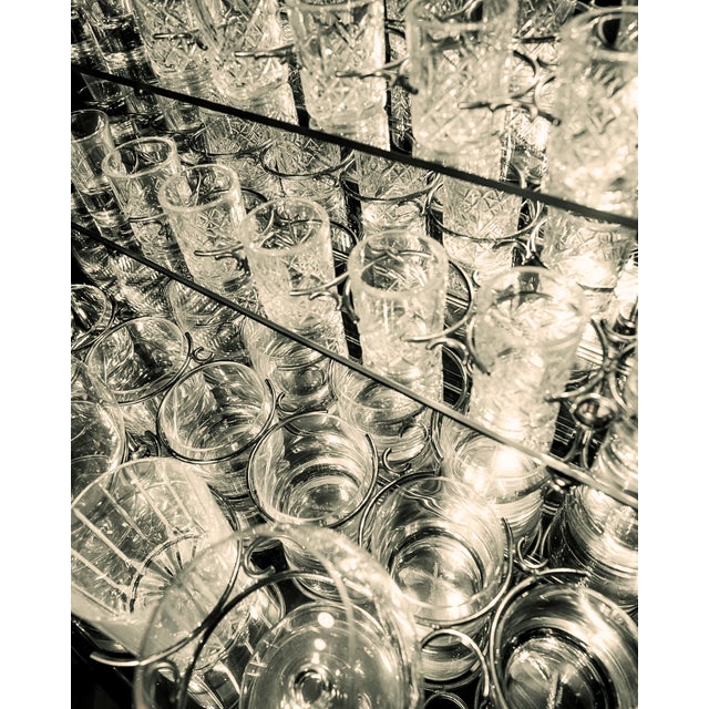 Brown Extendable Bar Cabinet, 1920s For Sale - Image 8 of 9