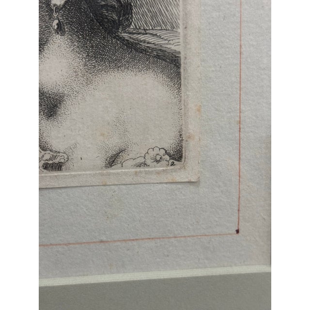 17th Century Wenceslaus Hollar "Varie Figurae" Signed Etchings After Da Vinci — Sequentially Framed Diptych For Sale In New York - Image 6 of 12