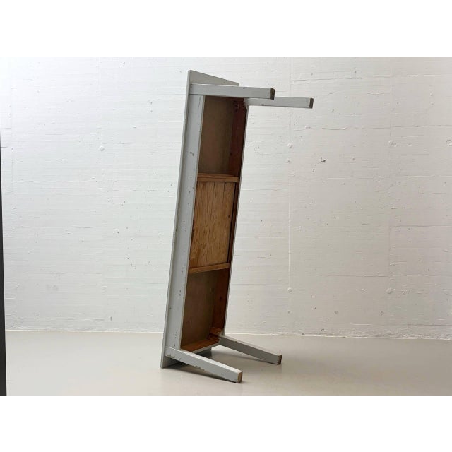 Vintage Swiss Workbench with Drawer, 1950s For Sale - Image 17 of 18