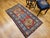Red Vintage Handwoven Caucasian Kazak Rug, Geometric Pattern, Red & Ivory, 4' x 7' For Sale - Image 8 of 18