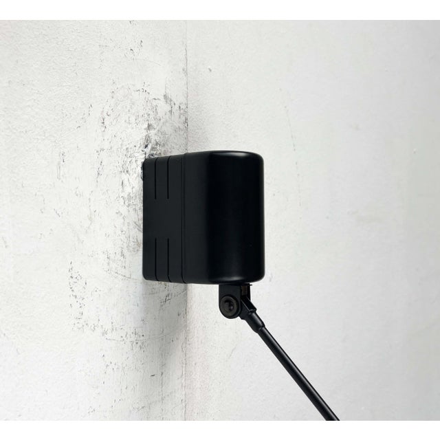 1980s Vintage Italian Black Daphinette Classic Wall Lamp by Tommaso Cimini for Lumina, 1980s For Sale - Image 5 of 18