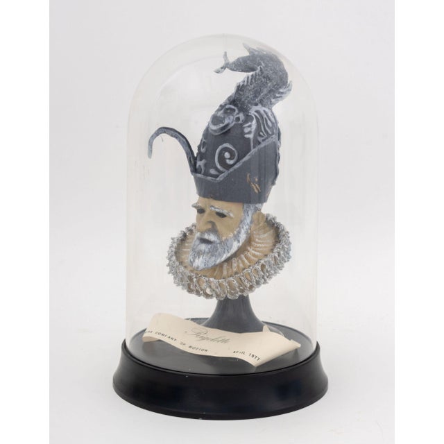 Rigoletto Mixed Media Bust Sculpture, Opera Company of Boston, April 1977 For Sale - Image 4 of 10