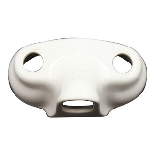 Reclaimed Ceramic White Tub Faucet Cover For Sale