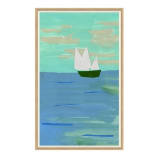 Tide Chart I Framed Art Print by Susan Hable For Sale