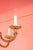 Polished Brass 6-Arm Chandelier For Sale - Image 3 of 7