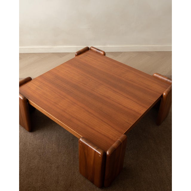Brown Sapporo Coffee Table by Mario Marenco for Mobil Girgi, 1970s For Sale - Image 8 of 18
