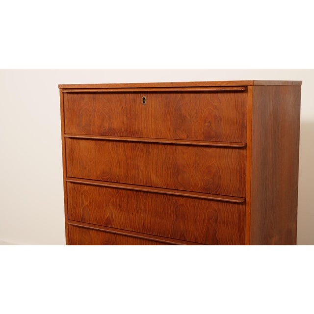 Vintage Danish Chest of Drawers in Teak For Sale - Image 6 of 10