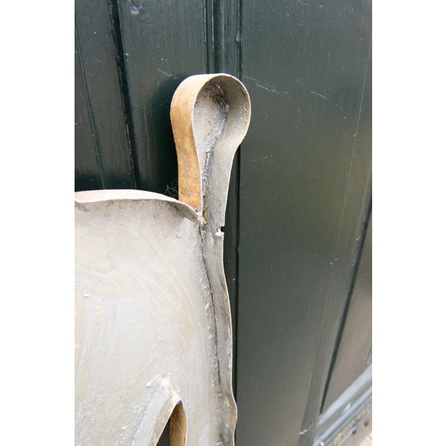 Stylized Metal Figures from France - A Pair For Sale - Image 10 of 13