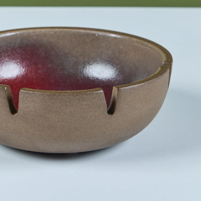 Heath Ceramics Speckle Glazed Ashtray For Sale - Image 10 of 10