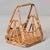 Franco Albini Mid-Century Italian Albini-Style Bamboo Magazine Basket For Sale - Image 4 of 11