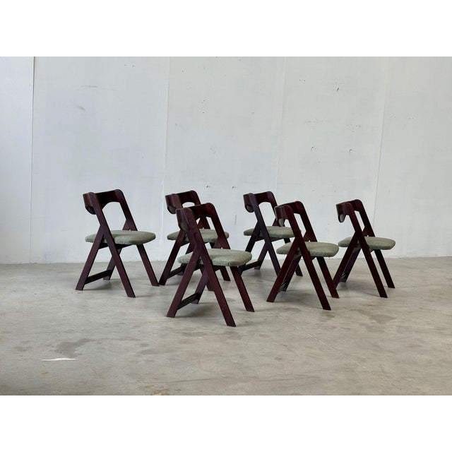 Mid-Century Italian Dining Chairs, 1960s, Set of 6 For Sale - Image 18 of 18