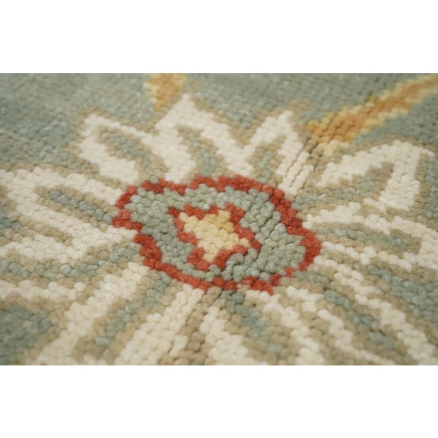 Oushak Rug 8' X 9'11'' For Sale - Image 10 of 11