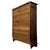 Wood Antique 19th Century Carved Oak Display Cabinet For Sale - Image 7 of 11