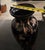 Rare Vintage Vase Murano Italy by Maestri Vetrai Azzurra 15in New For Sale - Image 11 of 12