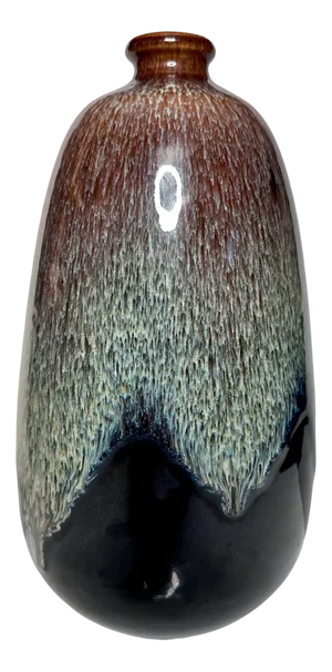 Glazed Studio Ceramic Art Vase by Wendelin Stahl, West Germany, 1960s