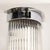 Pair of Art Deco Style Glass Rod Sconces in Chrome Fittings For Sale In New York - Image 6 of 15