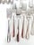 Wallace 18/10 Stainless Steel Flatware Set for Four, 20-Piece Teardrop Design For Sale In Louisville - Image 6 of 12
