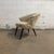 Vintage Danish 1950s Mid-Century Bent Møller Jepsen Attributed Lounge Chair, Beige Fur-Like Upholstery For Sale - Image 13 of 18