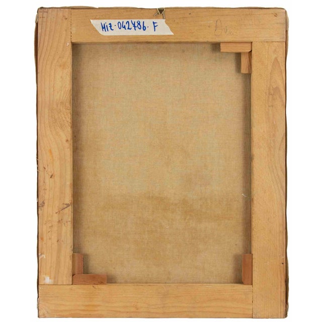 Unknown, Untitled (Orange in a Broken Glass), 1985, Oil Paint For Sale - Image 6 of 7