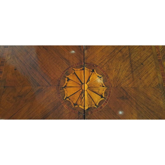 Antique Game Table in Walnut, 1700s For Sale - Image 10 of 11