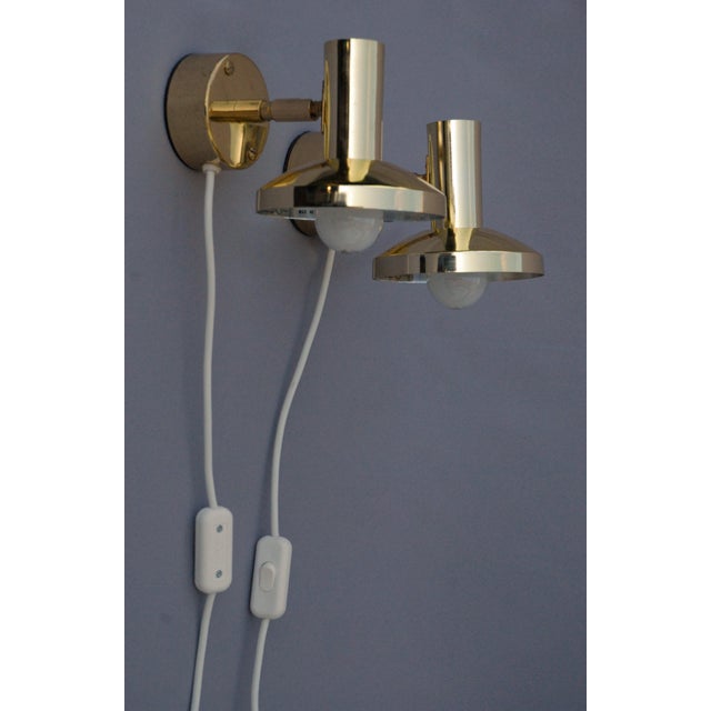 1980s Model 295L Wall Lamps by Hans-Agne Jakobsson for Hans-Agne Jakobsson AB, 1980s, Set of 2 For Sale - Image 5 of 10
