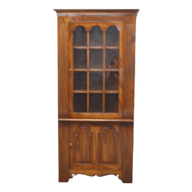 Stickley Cherry Corner Cabinet For Sale