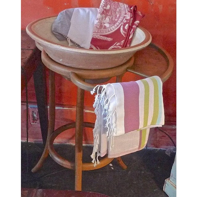 Brown 19th Century French Bentwood Wash-Stand For Sale - Image 8 of 13