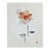 # 'Flower' #2 - High-End Framed Cy Twombly Style Minimalist Botanic Oil on Canvas For Sale