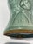 Ceramic Vintage Signed Korean Celadon Cranes and Clouds Maebyong Vase For Sale - Image 7 of 11