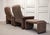 Brown Lounge Chairs with Ottoman from de Sede, Switzerland, 1960s, Set of 3 For Sale - Image 8 of 16
