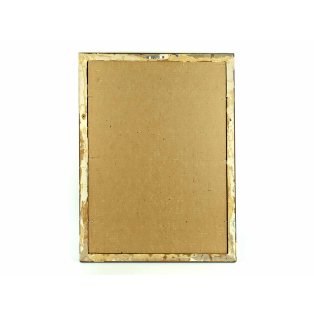 Late 19th Century Historical Architectural Notre-Dame D’Amiens Hand-Colored Etching by Becourt - Signed For Sale - Image 10 of 10