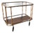 Faux Bamboo Cocktail Trolley Bar Cart attributed to Maison Jansen, France, 1960s For Sale