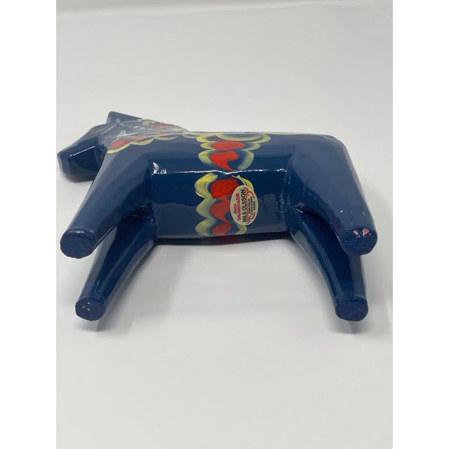 Swedish Dala Horses, Nils Olsson, 1960s, Set of 2 For Sale - Image 11 of 12