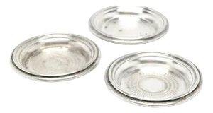 Early 20th Century Art Nóuveau Cup Pads from WMF, Germany, 1890s, Set of 3