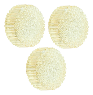 Mid-Century Modern Amber Bubble Glass Wall Lights by Helena Tynell for Limburg, Germany, 1970s