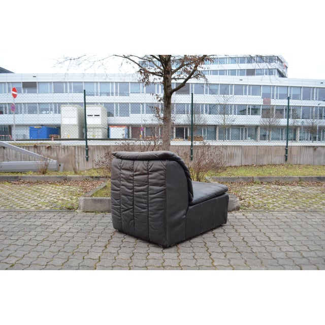 Vintage Modular Sectional Sofa in Leather from Laauser, 1970s, Set of 3 For Sale - Image 13 of 18