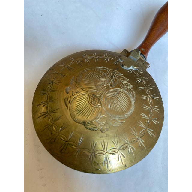 Vintage Brass Crumb Catcher For Sale - Image 4 of 6