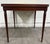 Traditional Vintage Mahogany Folding Card Table Game Table For Sale - Image 3 of 16
