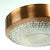 Metal Copper & Glass Ceiling Light, 1970s For Sale - Image 7 of 9