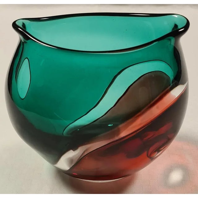 Carnival Series Vase by Archimede Seguso, 1980s For Sale - Image 3 of 12