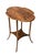 Wood Art Nouveau Walnut Marquetry Side Table by Émile Gallé, France, 1900s For Sale - Image 7 of 10