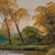Wood Vintage Framed Landscape Painting, Scottish, Oil on Board, Art, Picture, River For Sale - Image 7 of 11