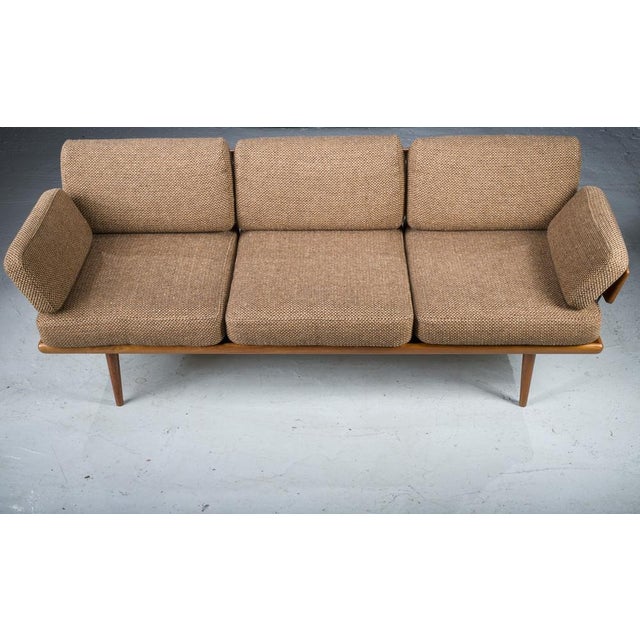 Brown Danish FD417 Minerva Sofa in Teak by Peter Hvidt and Orla Molgaard-Nielsen for France & Son, 1960s For Sale - Image 8 of 18
