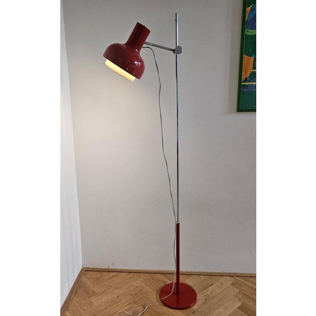 Mid-Century Adjustable Floor Lamp by Josef Hurka for Napako, 1970s For Sale - Image 13 of 16