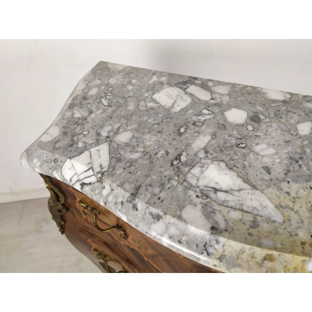 Louis XV Curved Chest of Drawers For Sale - Image 16 of 18