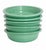 Mid-Century Modern 1950s Homer Laughlin Fiesta Fiestaware 7-Inch Bowls in Mint Green - Set of 5 For Sale - Image 3 of 6