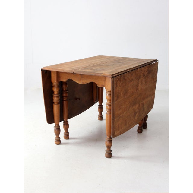 Antique Drop Leaf Table For Sale - Image 14 of 18