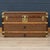 Louis Vuitton 20th Century Trunk in Monogram Canvas from Louis Vuitton, France, 1900s For Sale - Image 4 of 18