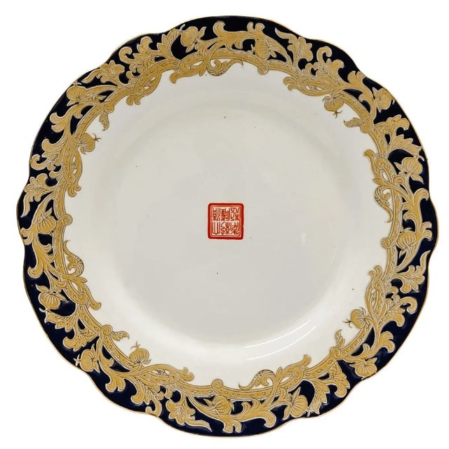Mid-Century Chinese Export Hunting Scene Tureen With Underplate and Ladle For Sale - Image 9 of 10