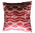 Textile Pink Turkish Velvet Ikat Pillow 16 X 16 For Sale - Image 7 of 7